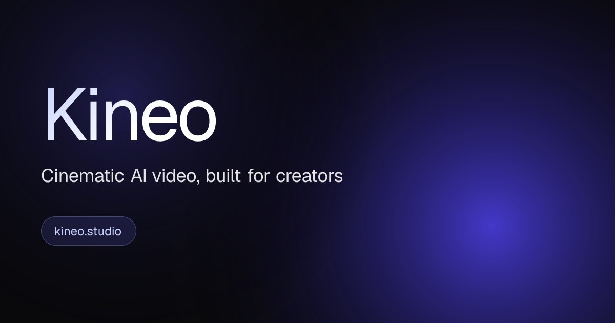 Kineo screenshot